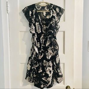 NWOT Ted Baker London Sz 0 Silk Dress Sheer Slip